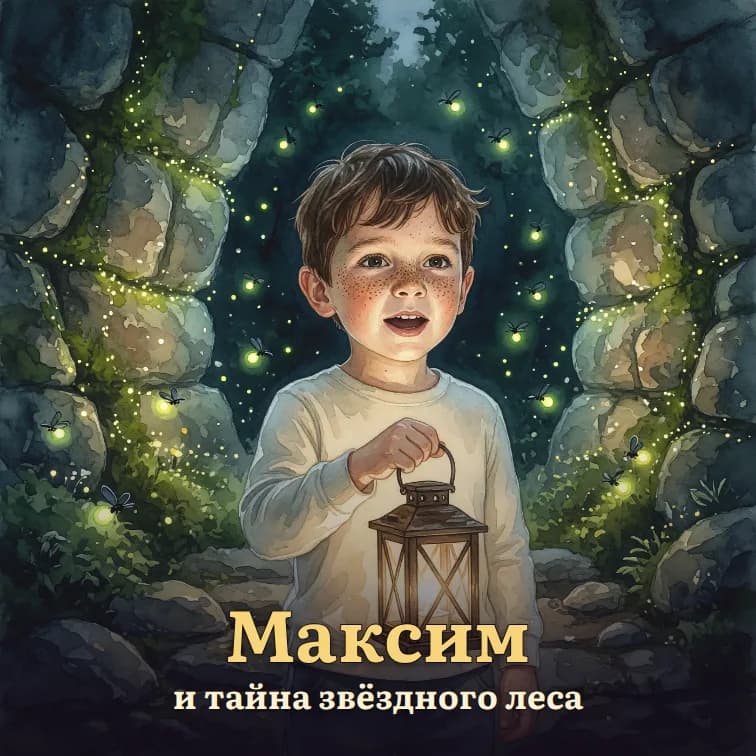 Обложка с именем