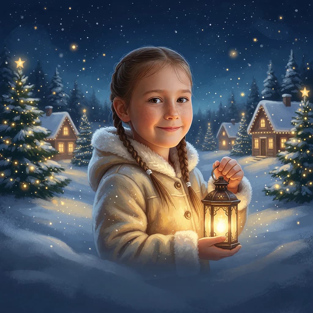 Новогодняя обложка из каталога книг