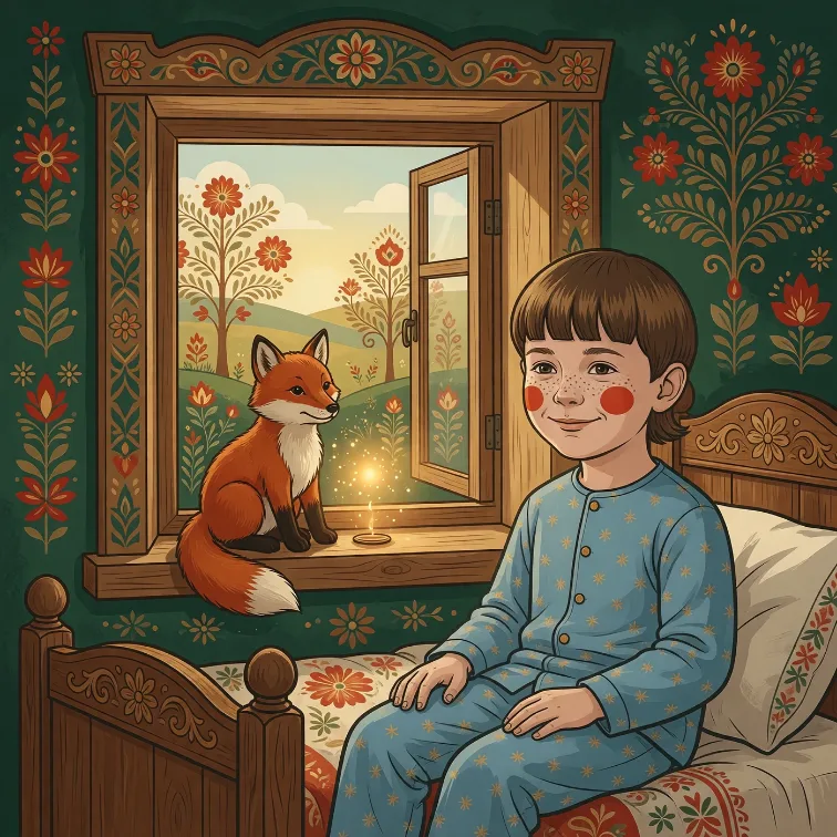 Обложка книги в стиле «Народный/Билибинский»